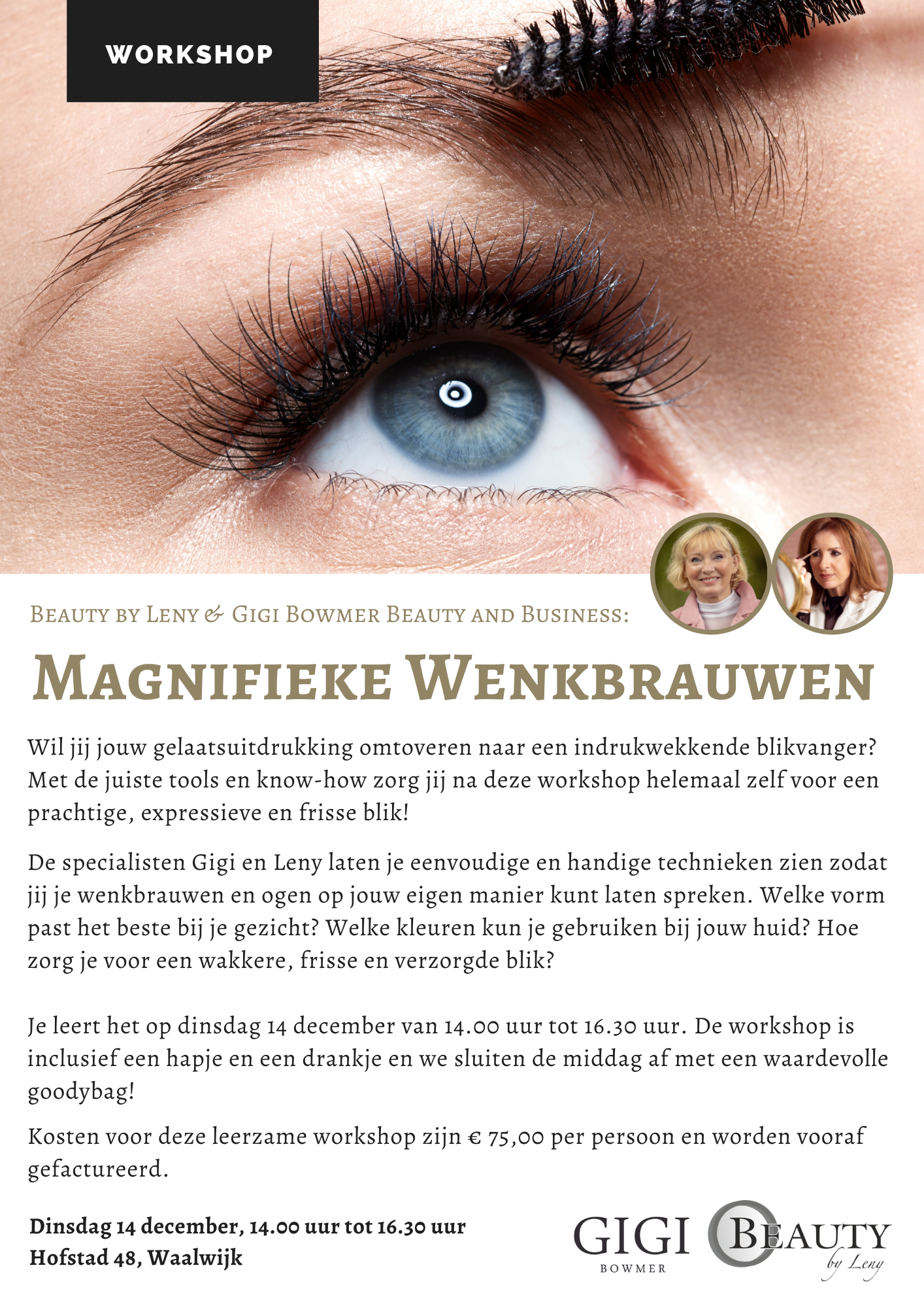 Workshop Magnifieke Wenkbrauwen foto